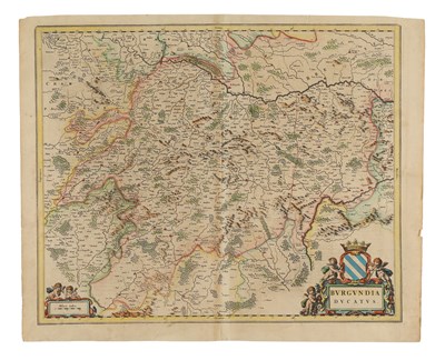 Lot 166 - Carthograpy - 'Burgundia Ducatus"