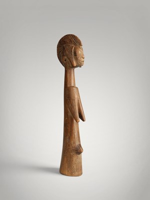 Lot 137 - Mossi fertility doll.