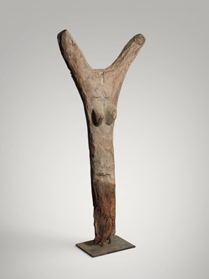 Lot 74 - Dogon toguna post.