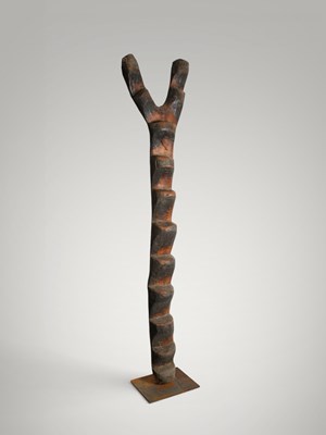 Lot 77 - Dogon ladder.