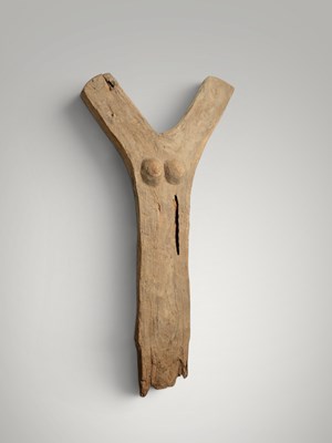 Lot 82 - Dogon toguna post.