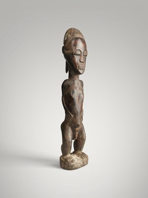 Lot 50 - Baoule blolo bian figure.