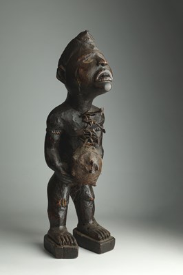 Lot 18 - Yombe-Vili N’Kisi nail figure.