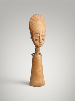 Lot 37 - Fanti fertility doll.
