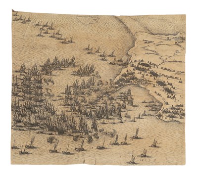 Lot 56 - Maritime – Copper grave of a naval battle