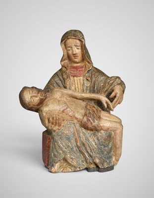 Lot 693 - 15th century sculpture of the Pietà