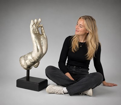 Lot 566 - Eichholtz Design, monumental sculpture 'Buddha Hand'