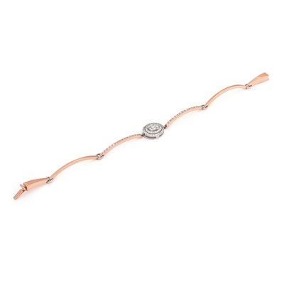 Lot 24 - Gold Bracelet with Diamonds