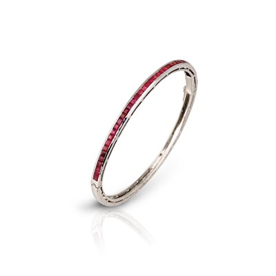 Lot 88 - Ruby Eternity Bracelet