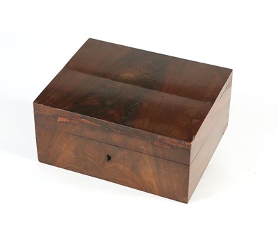 Lot 223 - A Victorian Mahongany Lap Desk, 2nd half 19th century.