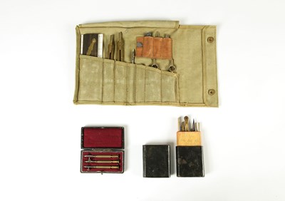 Lot 239 - A lot of Various Brass Drawing Instruments, 19th century and later.