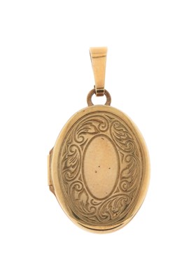 Lot 143 - 14K Gold Medallion Pendant