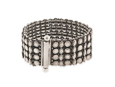 Lot 200 - Indian Silver Chain Links Bracelet