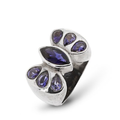 Lot 269 - Indian Sterling Silver Butterfly Ring