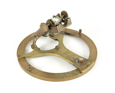 Lot 32 - An Azimuth Mirror, by Kelvin, Bottomley & Baird Ltd , Glasgow, Ca 1920.
