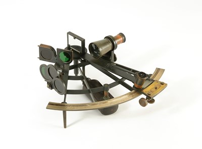 Lot 42 - A Dutch Brass Sextant, Ca. 1930