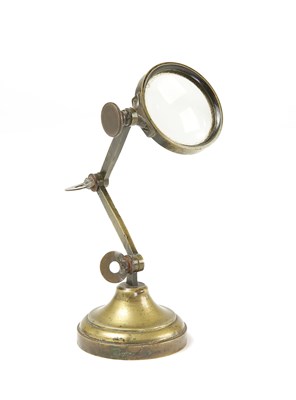 Lot 172 - A 19th Century Brass Bench Condenser