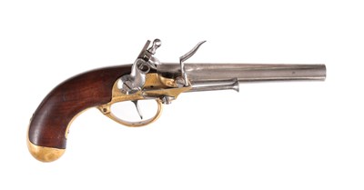 Lot 14 - French Cavalry Flintlock Pistol for Officers, M1777 by ‘St Etienne’