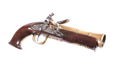 Lot 20 - A Rare British Flintlock Pistol, circa 1800