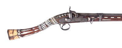 Lot 38 - A Georgian Percussion Rifle, ca. 1850