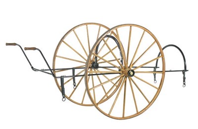 Lot 150 - TWEEWIELIGE ZIEKENBRANCARD