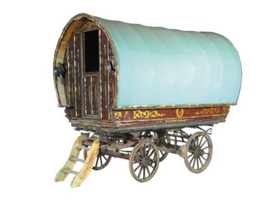 Lot 159 - BOW TOP GIPSY ('TINKER') WAGON