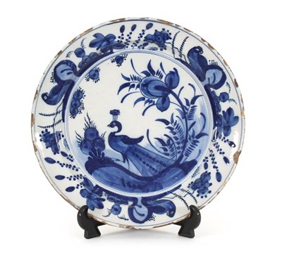 Lot 6 - Aardewerk schotel
Delft, ca. 1750