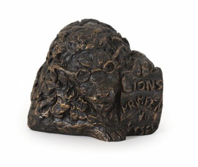 Lot 53 - Relatiegeschenk 'Liggende leeuw'