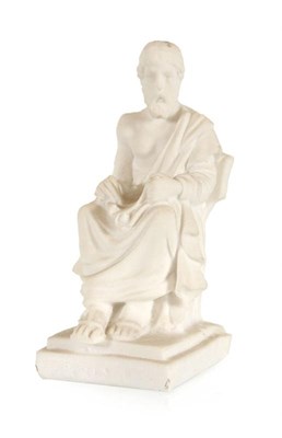 Lot 79 - Sculptuurtje 'Griekse filosoof Pythagoras'