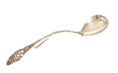 Lot 88 - Zilveren roomlepel