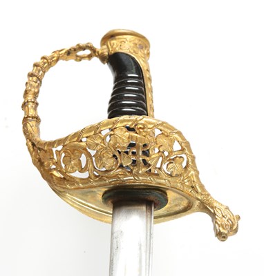 Lot 78 - French Naval Officer Sword, Second Empire period, M1843.