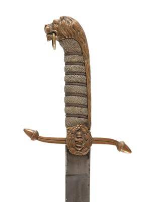 Lot 87 - Rare Pre WW1 British Navy Midshipman’s Dirk Sword