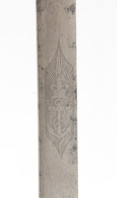 Lot 87 - Rare Pre WW1 British Navy Midshipman’s Dirk Sword