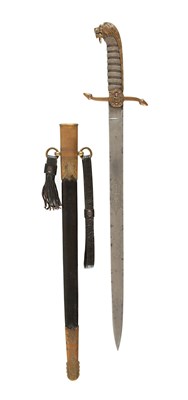 Lot 87 - Rare Pre WW1 British Navy Midshipman’s Dirk Sword
