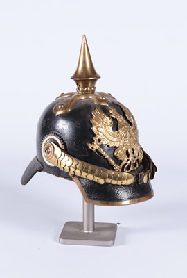 Lot 94 - German Pickelhaube for Infantry Regiment, M1860