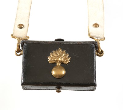 Lot 97 - French Leather Giberne for Gendarmerie, M 1845
