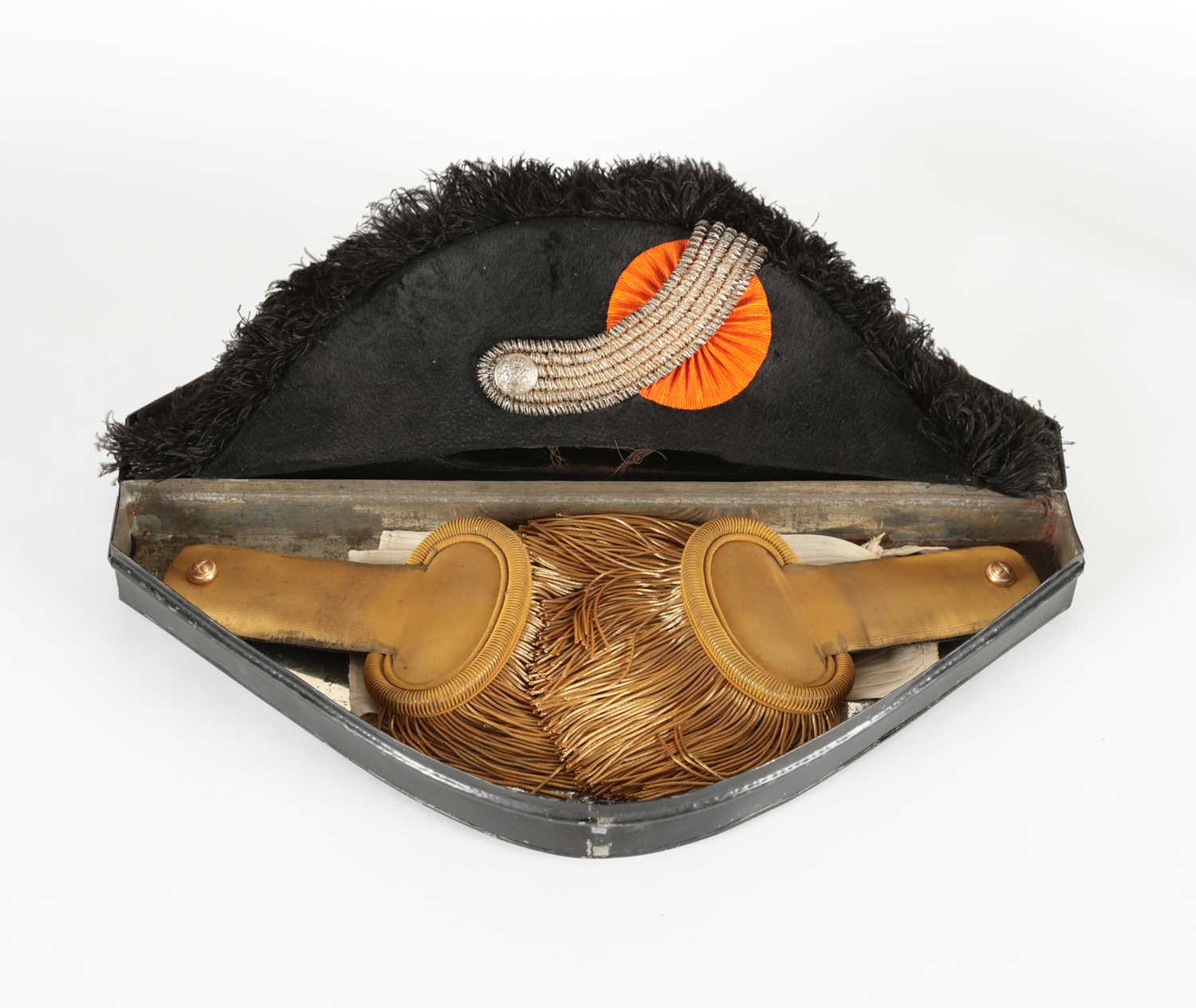 Lot 101 - A Bicorn Hat for an Officer of the Royal Dutch Navy