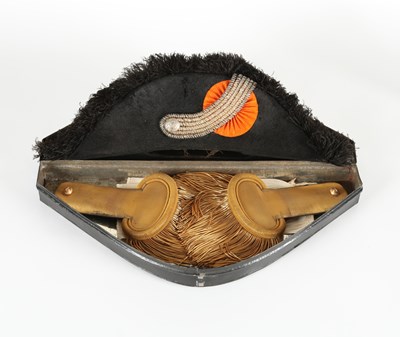 Lot 101 - A Bicorn Hat for an Officer of the Royal Dutch Navy