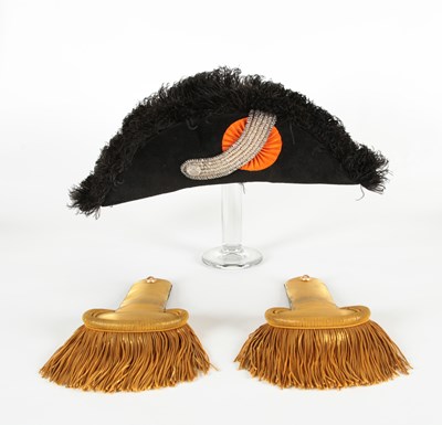Lot 101 - A Bicorn Hat for an Officer of the Royal Dutch Navy