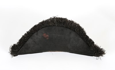 Lot 101 - A Bicorn Hat for an Officer of the Royal Dutch Navy