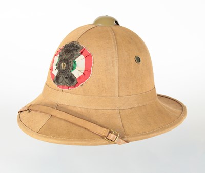 Lot 107 - Italian WWII Tropical Pith Helmet