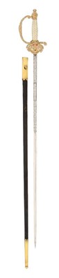 Lot 9 - A Dutch Court Sword, circa 1900