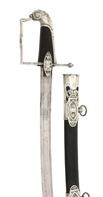 Lot 25 - An unique French Silver Deluxe Sabre by Nicolas Boutet, circa 1799