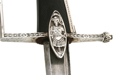 Lot 25 - An unique French Silver Deluxe Sabre by Nicolas Boutet, circa 1799