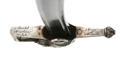 Lot 25 - An unique French Silver Deluxe Sabre by Nicolas Boutet, circa 1799
