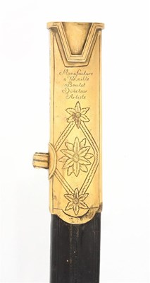 Lot 26 - A French Deluxe Officer's Sabre, by Nicolas Boutet, circa 1805