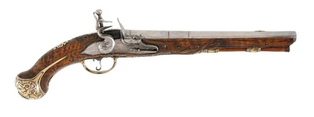 Lot 48 - A Dutch Flintlock Pistol, Maastricht, circa 1700