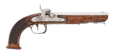 Lot 59 - A Percussion Pistol for an Officer, Liège, circa 1800