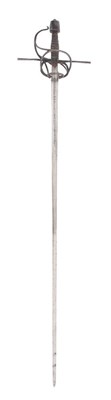 Lot 120 - A Swept-Hilt Rapier, by Clemens Horn, Solingen, circa 1610