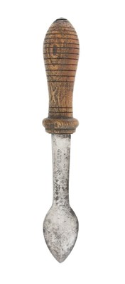 Lot 165 - A Short Spanish Knife, 20th century